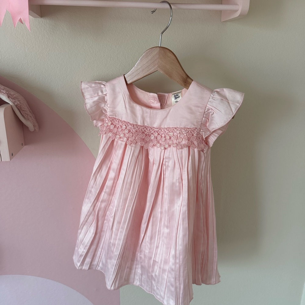 OshKosh b’gosh Pink Ruffled Baby Dress